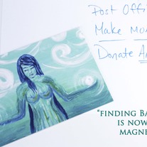 Small Art Magnet ~ Finding Balance