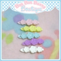 Tiny Treat Hair Clip - Flower Trio B
