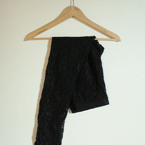 Black Lace Leggings (like new)