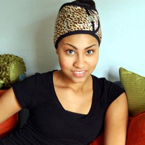   Diva Hair Wrap- Cheetah - Thumbnail 3