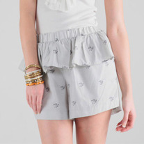Karen Walker Ruffle Tennis Shorts XS