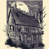 Night of the Owls - Screenprinted Art Print