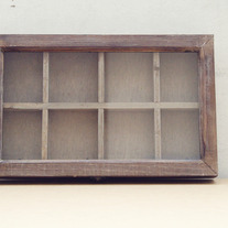 Wood Compartment Shadowbox - Thumbnail 4