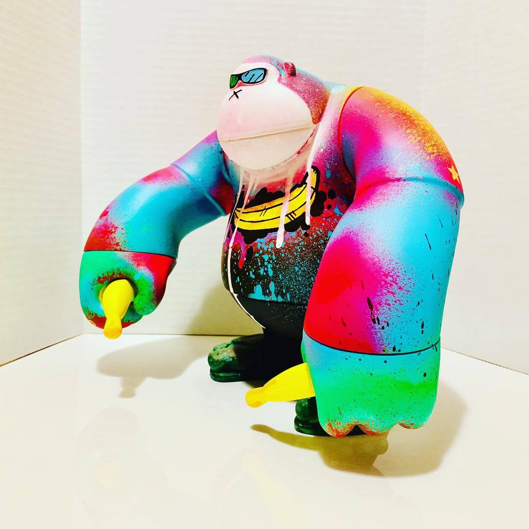 COSMIC SUN BUM GORILLA 8" on Storenvy