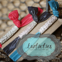 crystal bar {knotieties} diamond/silver
