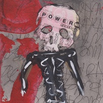POWER FIVE - original painting by Matt Deterior