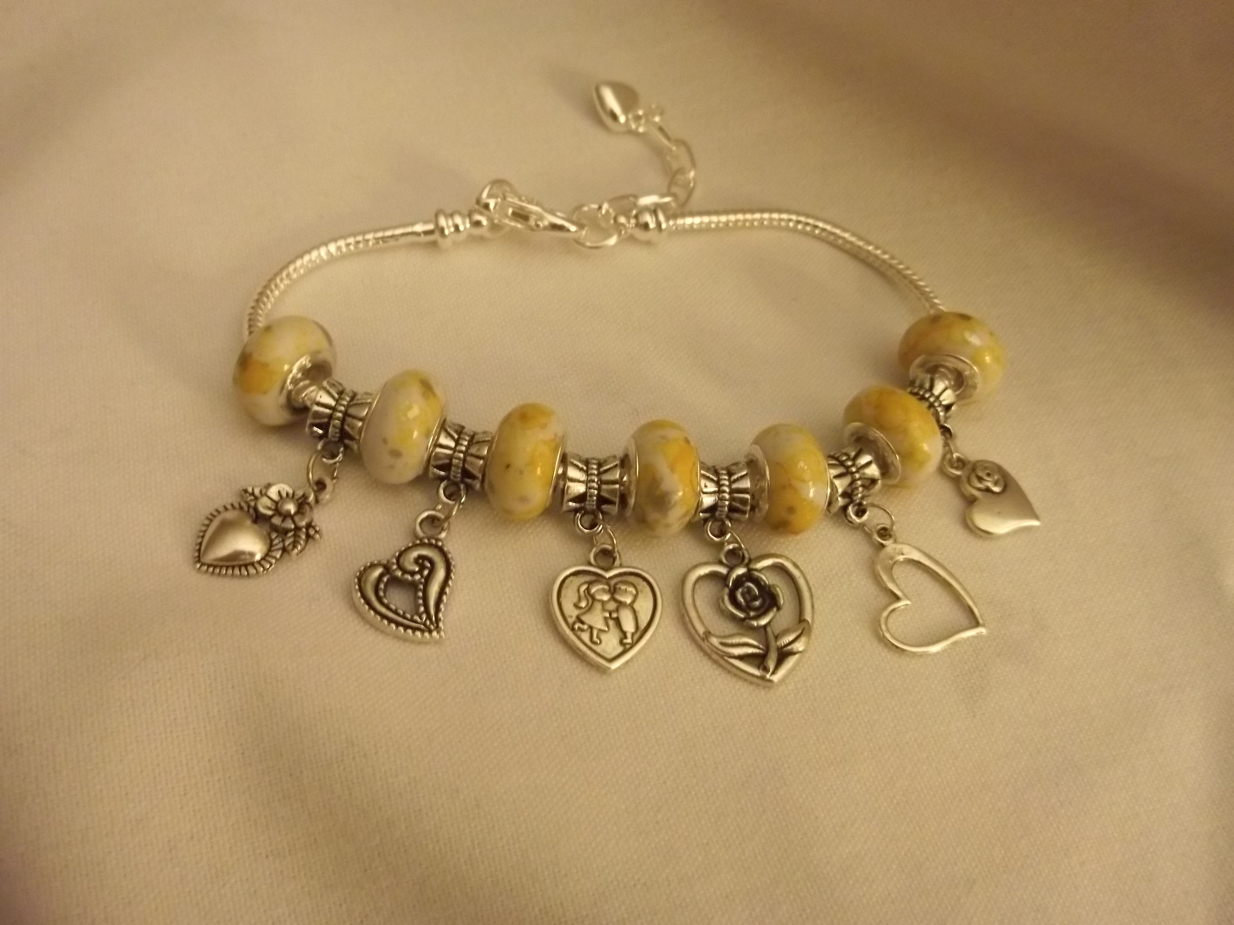 European Charm Bracelet 9" on Storenvy