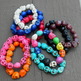 Small Pink Skull Bracelet - Thumbnail 2
