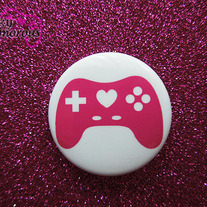 Geeky Glamorous 1.25" Button