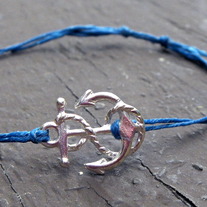 Anchor Bracelet  available in 10 colors!