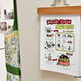 Small Bites Art - Avocado & Tomato Garlic Bread Illustrated Recipe, Kitchen Art, 8x10 Print For Kids - Thumbnail 2