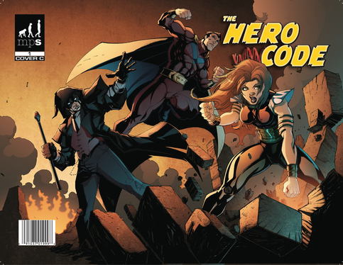 Hero Code issue #1 - Limited variant cover