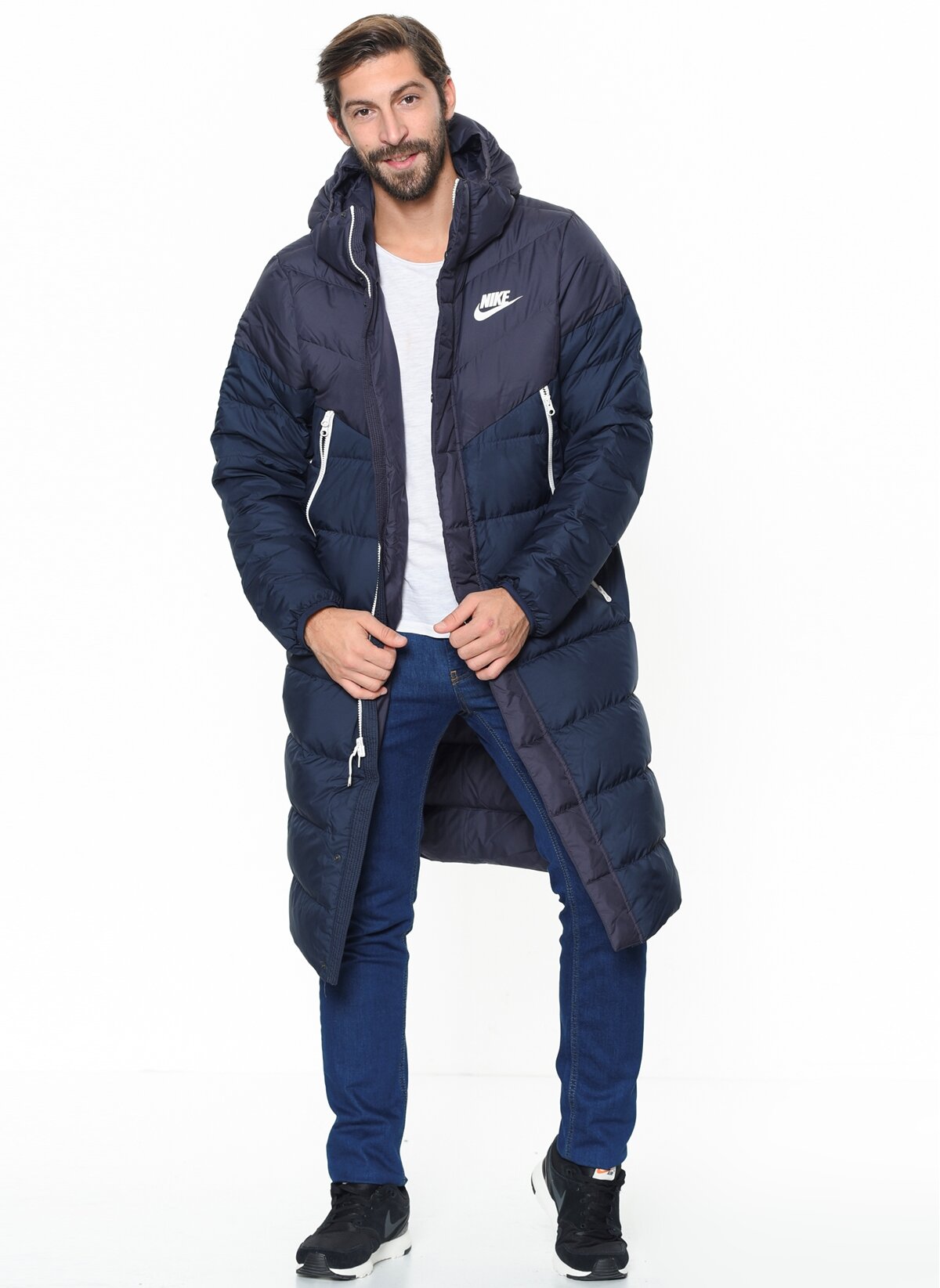 nike windrunner long jacket
