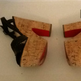 Christian Louboutin Cork Heel Sandals SZ 10 - Thumbnail 2