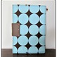 Fabric Covered A5 Journal - Large Dots - Thumbnail 1