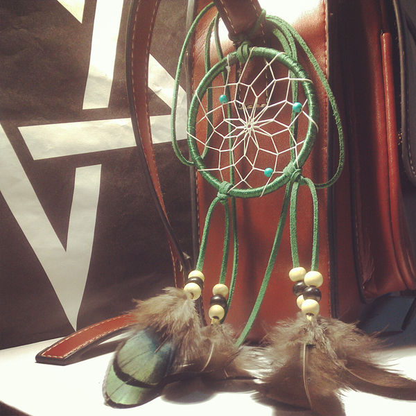 Handmade Green Dream Catcher · Noirlu · Online Store Powered by Storenvy