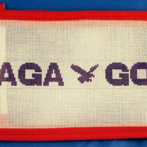 Gonzaga College High School Belt on 18 mesh