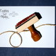 Custom Calligraphy Address Stamp -- Side by Side Calligraphy and Type -- VINTAGE RESERVE Style - Thumbnail 4