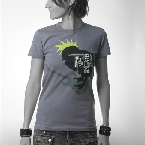 Women's Rock Chick - Grey