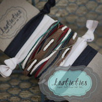 nautical wrap : black & tan