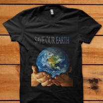 Save_20our_20earth_20black_20t-shirt_medium