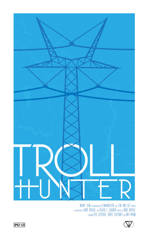 Troll Hunter- Minimal Film Poster Design