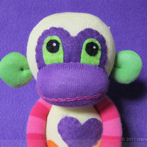 Sasha Best Friend Sock Monkey Handmade Plush !SALE!