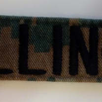 USMC Woodland Name Tape