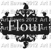 Vinyl Canister Labels Leaf Design Choose From 4 Styles and 21 Fonts