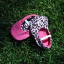 Reversible Pink Leopard Mary Janes
