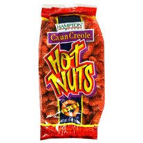Hampton Farms Cajun Creole Hot Nuts 10 oz Bag of Peanuts (Spicy Roasted in the Shell)