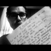 Handwritten, Autographed Lyric Sheets (20 Available)