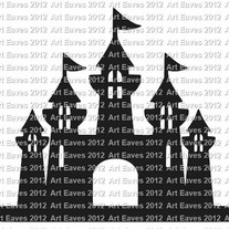 Princess Castle Vinyl Decal Personalize It!
