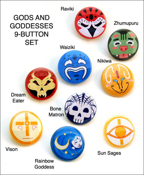 Explorer's Collection - 9 Button Sets!