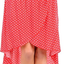 Beautify hi-low skirt