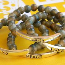 Earth Affirmation Bracelets