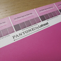 Vintage PANTONE® Poster - Pantone 232