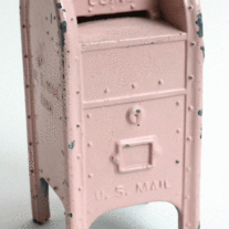 Penny Bank, Pink Mail box