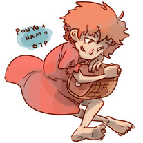 Ponyo Key Chain