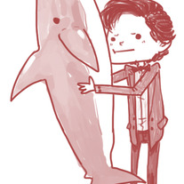 Doctor and Shark Charm