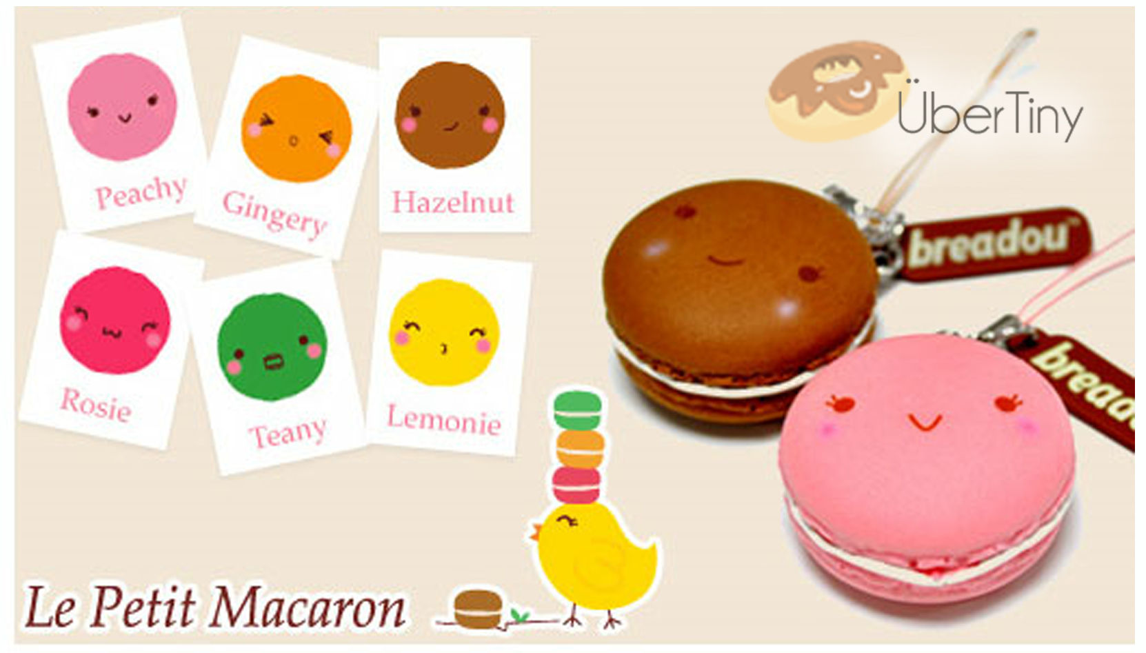 Breadou Le Petit Macaron Squishy- Original and in Packaging with Tag ? Uber Tiny ? Online Store ...