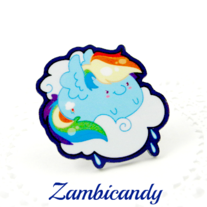 Rainbow Dash 1.5 adjustable acrylic ring