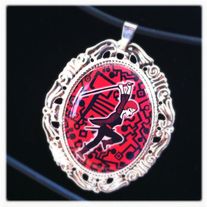 Digital Katana Attack Necklace