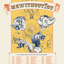 mewithoutYou 2012 Summer Tour Poster