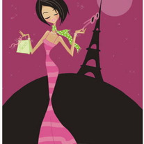 Haute_travels_cartoon_girl_in_paris