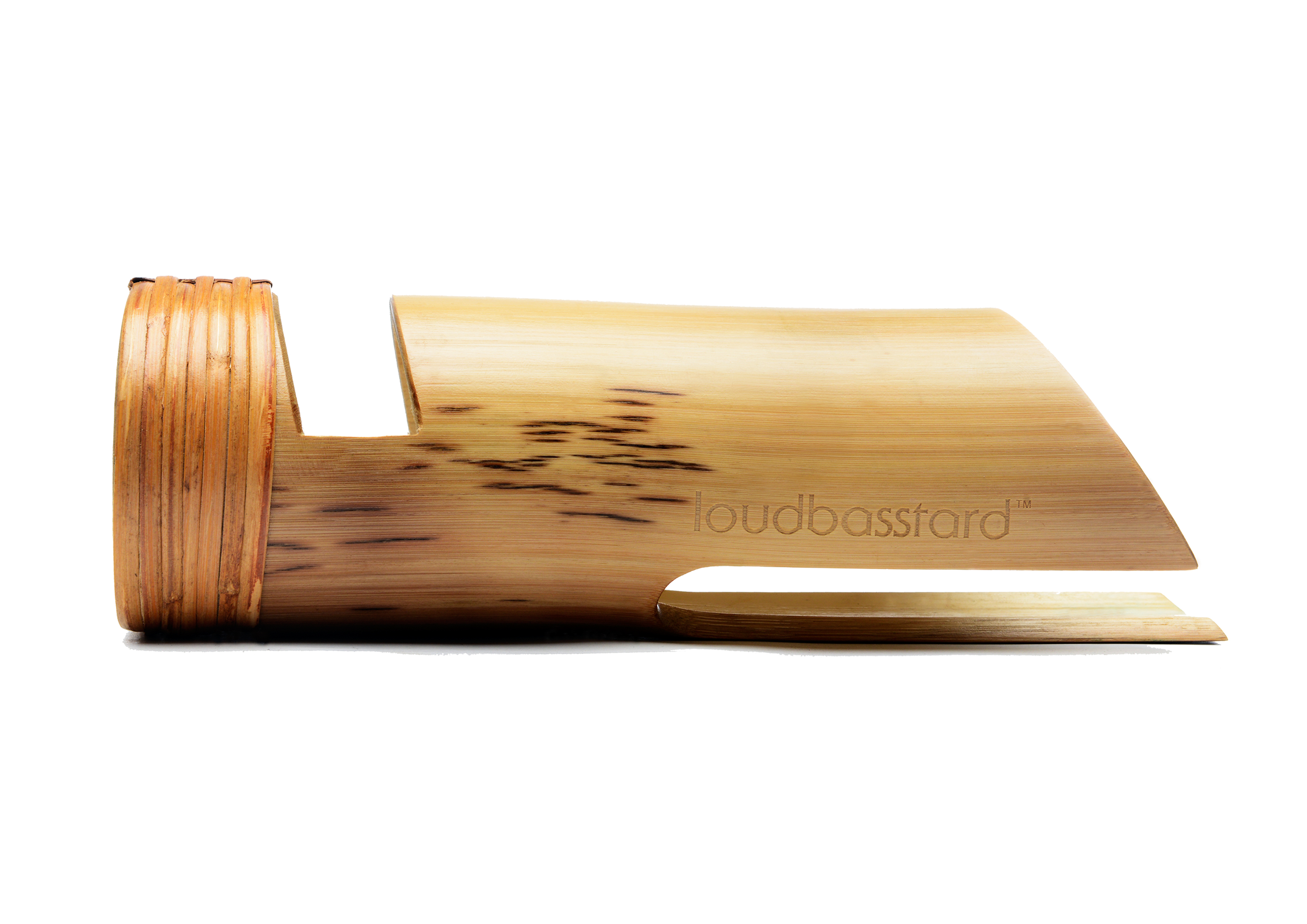 loudbasstard bamboo speaker
