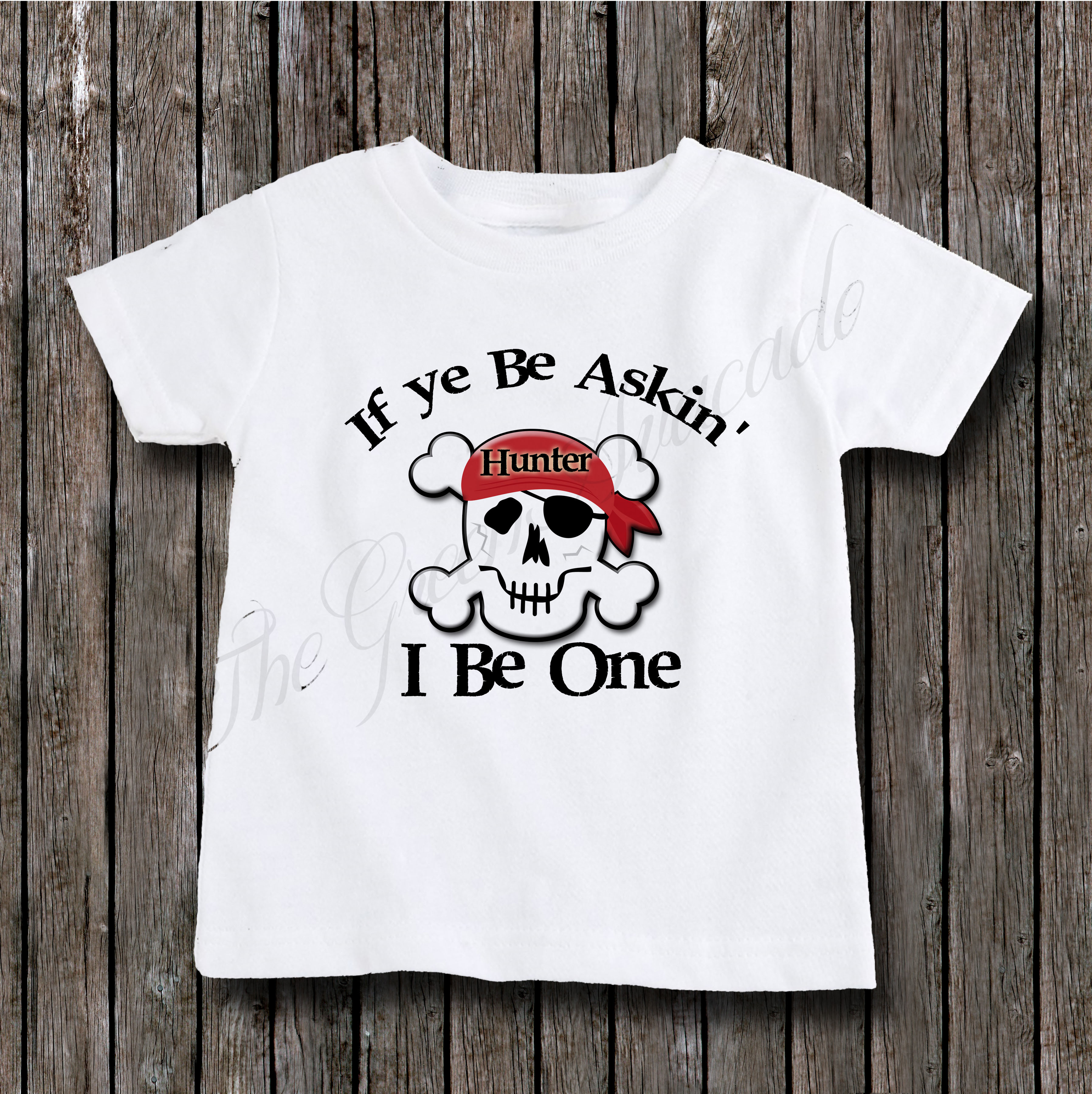 pirate birthday shirt