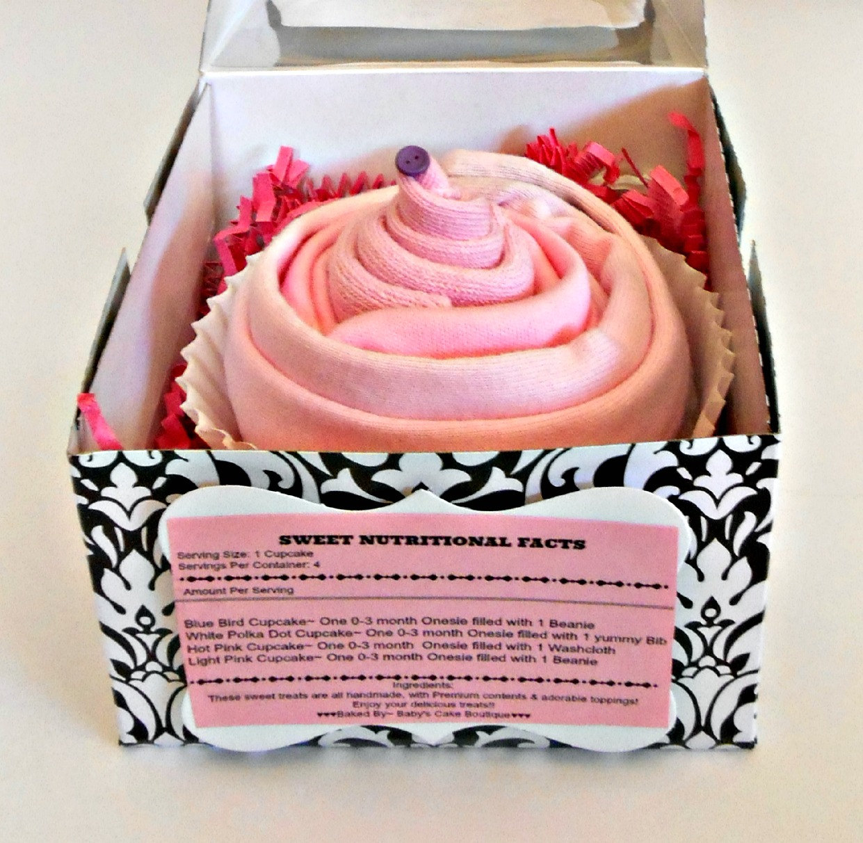 baby shower cupcake boxes