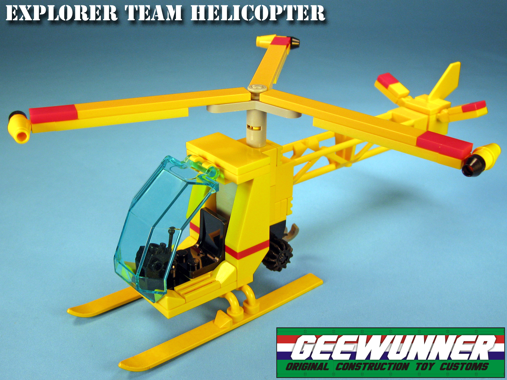 Explorer Team Helicopter · Geewunner Customs · Online Store Powered by