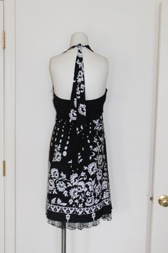 speechless black and white dress